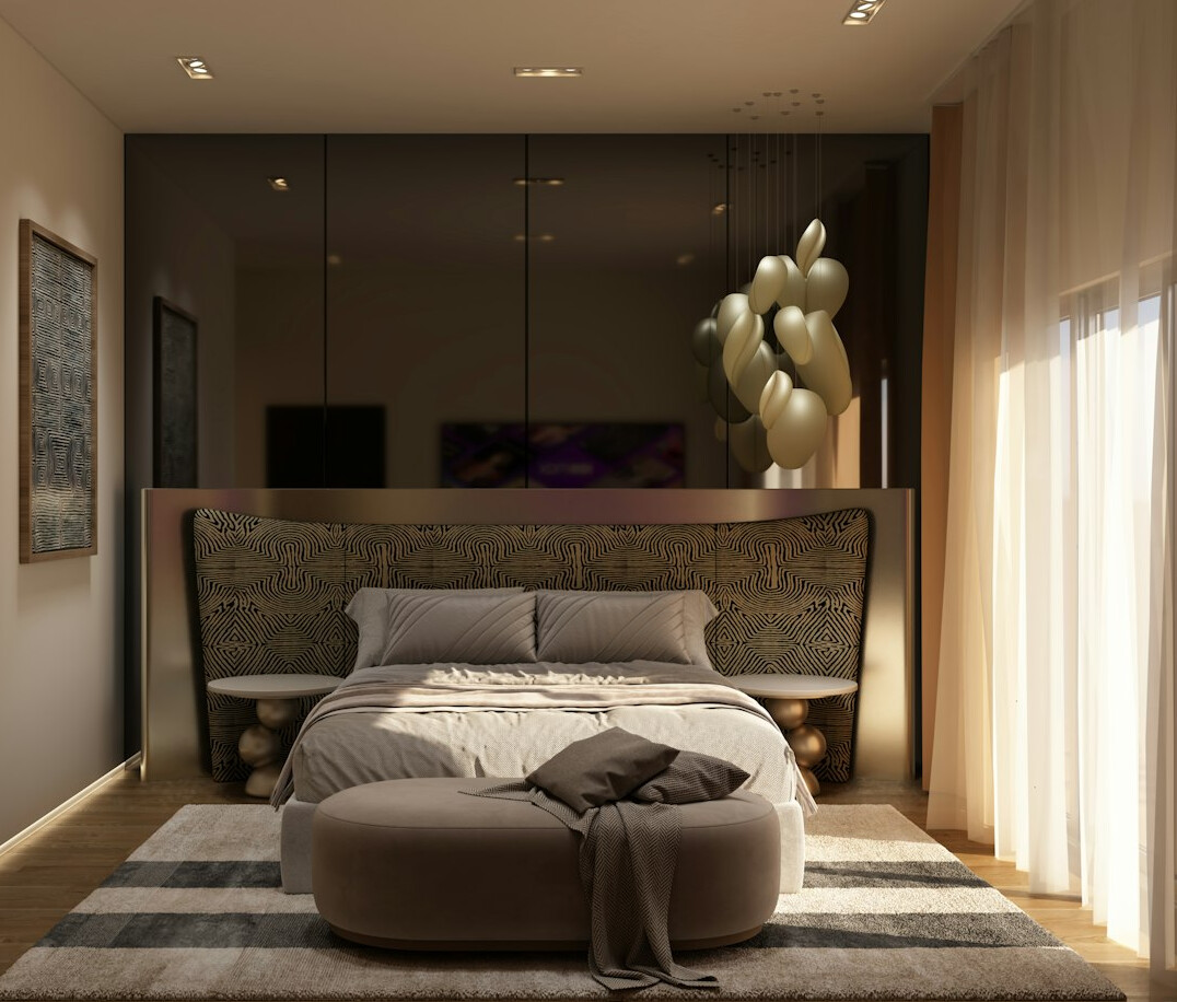 luxury celebrity bedroom