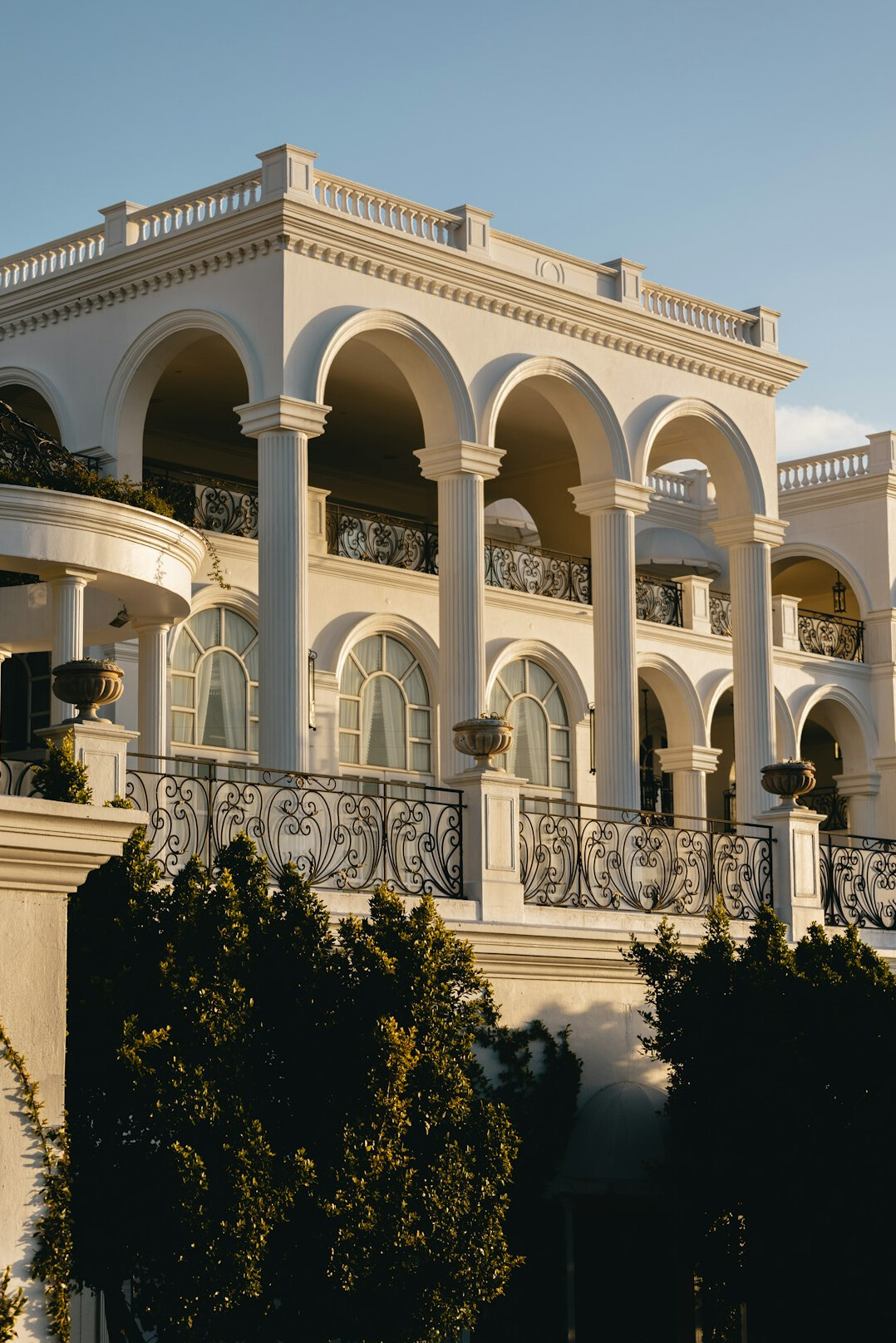 celebrity villa exterior